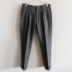 【美品】METRICO【コットン ウール ストライプ スラックスパンツ】46 ルーマニア製 26030309のサムネイル