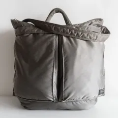 【定番】PORTER 【タンカー 2way ヘルメットバッグ】ポーター ショルダーバッグ ナイロン シルバーグレー TANKER BAG  s2603037