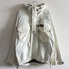 【雰囲気抜群/90s】POLO SPORT 【フィッシング アノラック パーカー ジャケット】L アイボリー ポロ スポーツ  s2603020