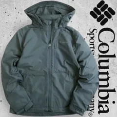 Columbia Sportswear コロンビア OMNI-WIND ナイロン フード付 ジップアップジャケット ブルゾン アウトドアウェア レディース C11YLC009 グレー▲031▼30508k04
