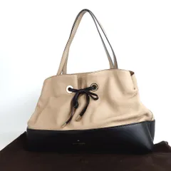 kate spade ケイトスペード バイカラー リボン ショルダーバッグ レザー 15-272(6)