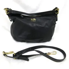 Hn464311  ハンドバッグ コーチ　2Wayバッグ　ハンド/ショルダー　#ブラック　K1032-15959 中古