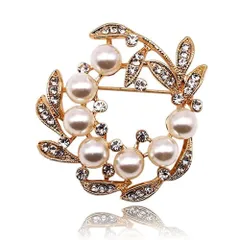 【新着商品】真珠 花ブローチ ジルコニア パールビジュー フラワーコサージュ 胸飾り レディース バレンタインデー シルバー ギフト 結婚式 パール 卒業式 入学式 ブローチ アクセサリー