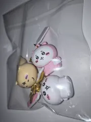 (まとめ) ちいかわ うさぎ キーホルダー 3種