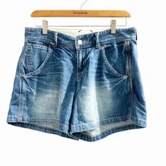 ビームスハート BEAMS HEART デニム ハーフパンツ ショートパンツ インディゴブルー 1 約S ■MET1のサムネイル