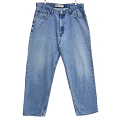 Levi's リーバイス 550 RELAXED FIT リラックスフィット テーパード デニムパンツ ジーンズ メンズW38 L32 古着 100%コットン ライトブルー 水色【デニムパンツ】/MS17