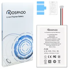 『大容量』For Sony PlayStation Vita PCH-2000 バッテリー 単品 交換ビデオ 3200mAh 増量44.8%PSE準拠 Kospaoo/iPower 互換Li-ionBattery 交換修理