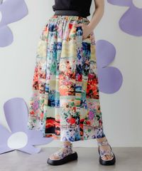 スカラー ScoLar 162684:デザート×気球×ドット柄スカート - メルカリ スカラー ScoLar 162684:デザート×気球×ドット柄スカート - メルカリ