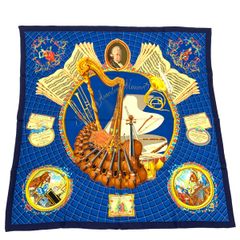 d*7様 Hermes カレ90 「Hommage à Mozart」シルクスカ - メルカリ