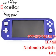 [bn:17] 任天堂　Nintendo Switch Lite(ニンテンドースイッチ ライト)　HDH-S-BBZAA　ブルー　本体のみ　液晶画面いたみ
