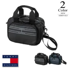 ▼ポーチ〔多機能ショルダー〕 【W25×D10×H18cm：ユニセックス】トミーヒルフィガー TOMMY HILFIGER ゴルフ バッグ レディース メンズ【新作モデル】 thmg3fbx