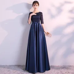 パーティードレス　結婚式 ワンピース レース 未使用 ロングドレス パーティードレス フォーマル ロングドレス　ピアノ 発表会 演奏会 パー