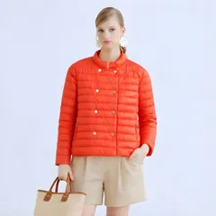 dt247/42《MooRERムーレー》/大人女性のための春を纏う上質ダウン/春物ダウンジャケット/レディース/ロロピアーナやエルメス、モンクレールお好きな方ものサムネイル