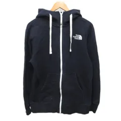 ザノースフェイス THE NORTH FACE REARVIEW FULL ZIP HOODIE リアビューフルジップフーディ パーカー フードロゴ ネイビー M