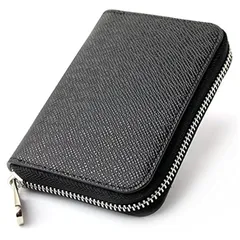 Riorune 小銭入れ コインケース メンズ ブラック 1