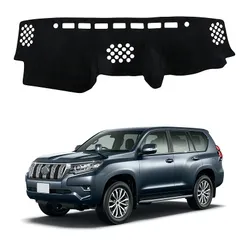 PANICO ランドクルーザー プラド 150系 後期 ダッシュボードマット 車種専用設計 日焼け防止 TOYOTA Prado 150 車内 ダッシュボードカバー ダッシュボード 保護マット インテリア アクセサリー 内装パーツ 002 (ランドクルーザ 0