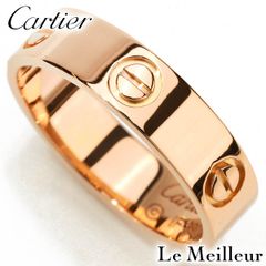 【新品仕上済】 Cartier ラブ ピンクゴールド K18PG リング 19.5号 レディース 返品OK