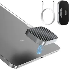 iPad用磁気ワイヤレス充電器 iPad Pro 11 (1st/2nd/3rd/4th) & iPad Air 11 (M2/M3) & iPad Air 10.9 (4th/5th),、18W高速ワイヤレス充電スマートコネクタ充電器、アルミニウム合金高 1