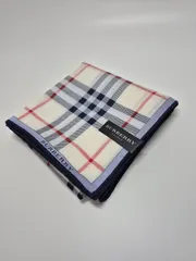 【新品】BURBERRY メンズハンカチ 大判サイズ