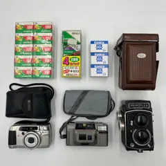【ジャンク品】カメラ/RICOH/MyPORT 330SF/コンパクトフィルムカメラ/RICOH/FF-3D AF SUPER/PRIMOFLEX/二眼レフカメラ/フィルム/FUJICOLOR SUPER 100/KONICA/LV100
