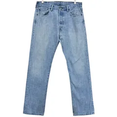 Levi's リーバイス 501 ストレート デニムパンツ メンズW33 L32 古着 メキシコ製 13年製 ライトブルー フェード ボタンフライ 刻印4093【デニムパンツ】/ MS19