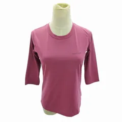 モンベル Montbell Tシャツ ロゴ プリント 半袖 XS ピンク 0802 ■MET1