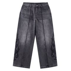 Elyoya archive studs wide denim grunge - メルカリ