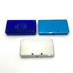 【中古】本体S）【ジャンク&保護者制限あり】任天堂 Nintendo 3DS CTR-001 本体のみ3台まとめ　動作未保証品[95][240095304252]