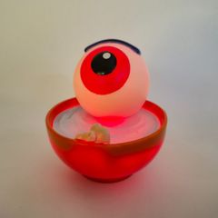 빛나는 눈옥 아버지 요괴 변색 라이트 게게게의 키타로 와카마츠야 레트로 피규어 동작 확인이 끝난 상태