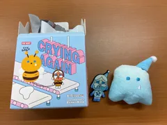 POPMART CRYBABY Crying Again シリーズ ぬいぐるみバッジ STAR BOY