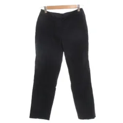 プラステ PLST ストレッチリネンミックススティックパンツ S テーパード リネン混 紺 ネイビー 12-1206030 /NU ■YHS11