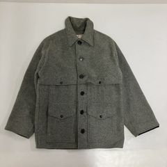 ◆ FILSON フィルソン その他アウター ヴィンテージダブルマッキーノウールジャケット　アウトドアブランド アウター グレー系 メンズ USA製 サイズ３８ 古着