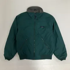 ◆ L.L.Bean エルエルビーン ナイロンジャケット ウォームアップジャケット グリーン系 メンズ 裏地フリース アウトドア アウター ヴィンテージ サイズ不明 古着
