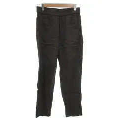 セオリーリュクス theory luxe イージーテーパードパンツ 麻 リネン 038 グレー /KR ■YHS10