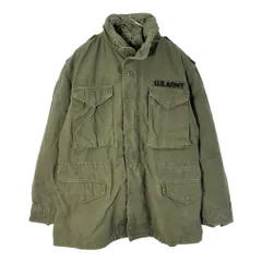 70年代 米軍実物 U.S.ARMY M-65 フィールドジャケット 3rd ヴィンテージ ミリタリー オリーブ(メンズ S相当)中古 古着 X5040