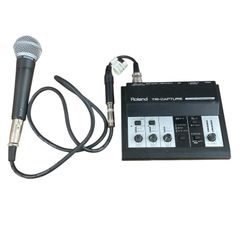 199990 動作未確認 Roland ローランド オーディオインターフェース TRI-CAPTURE UA-33 / SHURE SM58 マイク