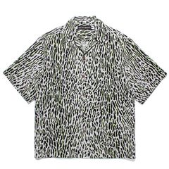 MINEDENIM☆マインデニム☆ライトブルーレオパード柄シャツ - メルカリ