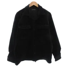 ナノユニバース nano universe ジャケット L コーデュロイ 黒 ブラック 2ポケット 668-2112201 /AE ■YHS10