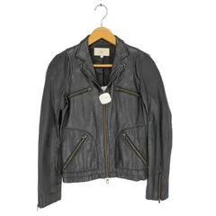 シップス SHIPS lamb leather ラムレザージャケット レディース  Mのサムネイル