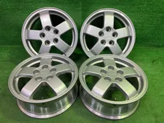 三菱 MITSUBISHI 純正 パジェロイオ  H76W ホイール アルミ シルバー 16インチ 6J 5穴 4本 114.3 +46のサムネイル