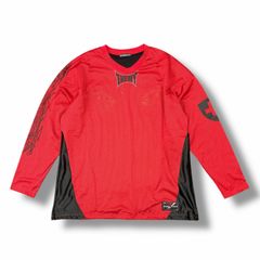 604SERVICE Mesh Logo long-sleeve top メッシュロゴカットソー 長袖T 