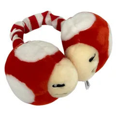 美品//USJ/キノピオ/イヤーマフ/Nintendo/スーパーニンテンドーワールド/マリオ/RS0576のサムネイル