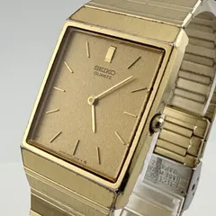 SEIKO 5P30-5D00 セイコー クォーツ スクエア　メンズ　ボーイズ　腕時計 稼働品 電池交換済【B418】