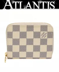 極美品 ルイヴィトン LOUIS VUITTON ジッピー・コインパース カードケース コンパクト財布 ダミエアズール N63069 【73979】