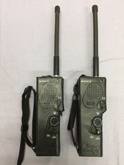 SONY ICB-U90 トランシーバー 2台セット（1台動作・1台ジャンク） 動作確認済】SONY U-CEIVER ICB-U90／ 2台set - メルカリ
