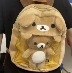 リラックマ バックパック (クリアバッグ)