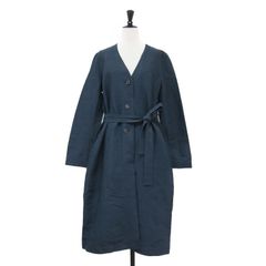 新品 conte コンテ デニムライク ジャンプスーツ コバルト cobalt
