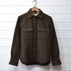 Toujours トゥジュー ウール ワークシャツ｜21a1157*Aのサムネイル