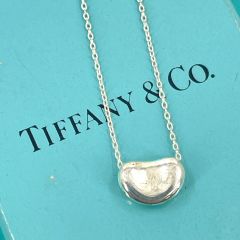 Tiffany&Co.ビーンラージネックレス2.13mm 925 鑑定済 保存袋 - メルカリ