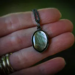 ネックレス レディース オーバル ペンダント ヴィンテージ チェーン アンティーク アクセサリー